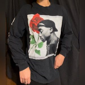 2Pac long sleeve 100% cotton merch